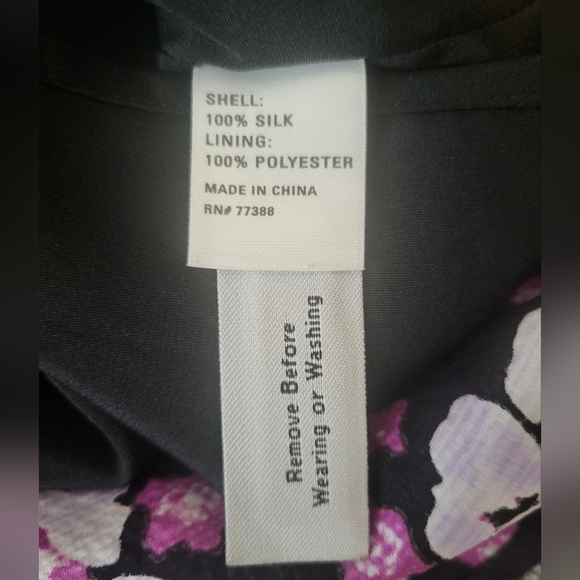 MADEWELL Eliot 100% Silk Skirt NWOT - Picture 7 of 7